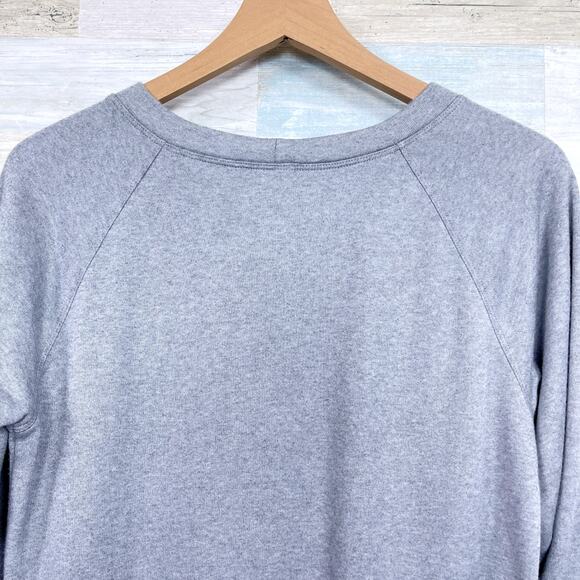 Cabi Flashdance Sweater Dress Gray French Terry Drop Waist 3459 Womens Small - Picture 5 of 9